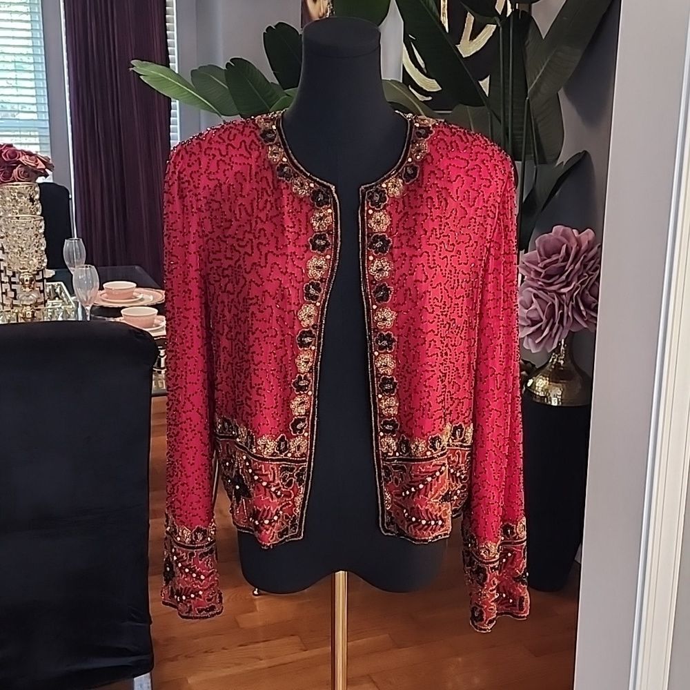 Vintage Laurence kazar jacket sz large